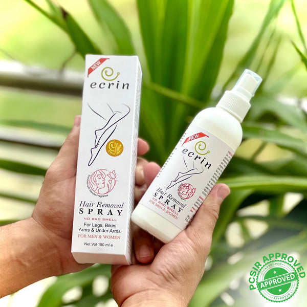 New Ecrin Hair Removal Foaming Spray - Advance Formula with Refreshing Fragrance (200ml)